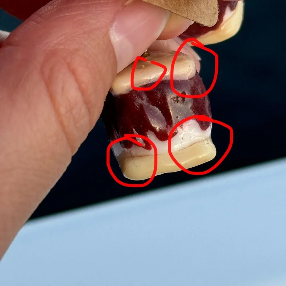 Polymer clay s’more Earrings - Picture 10 of 16
